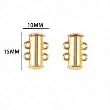5/10Sets Stainless Steel Strong Magnetic Clasps Magnet End Clasp Connectors For Jewelry Making DIY Bracelet Necklace Connection Buckle Accessories