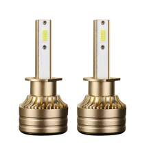 2pcs/Set Roadsun H1 H7 H11 9005 9006 H4 LED Headlight Bulbs, 40000LM, 190W, 6000K Cool White,  HB3 HB4 HB2 Halogen Lamp Replacement, Aircraft Grade Aluminum Material, With External Driver Integrated, 1:1 Exact Light Shape, 700% Higher Brightness, High-End Intelligent, Over 65000 Hours Lifespan