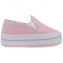 Baby Girl Slip On Sneakers, Easy To Put On, Soft, Comfortable, Elegant - Hồng - Xem 5