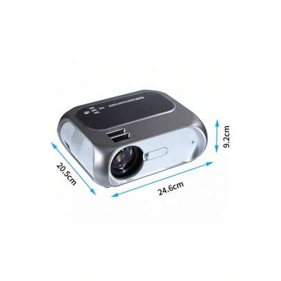 Novo Projetor T7 4000lm 1080p Full Hd 4k Espelhamento Wi-fi