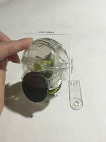 大蒜泥搗碎機，大蒜搗碎機手動式，廚房家用調味機，大蒜研磨器，廚房器具，食品調理，野營用品，肉類，家禽，房間裝飾，組織收納，派對必備品 - LL-0078 - 查看 2