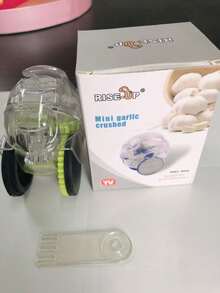 大蒜泥搗碎機，大蒜搗碎機手動式，廚房家用調味機，大蒜研磨器，廚房器具，食品調理，野營用品，肉類，家禽，房間裝飾，組織收納，派對必備品 - LL-0078 - 查看 4