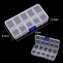 Transparent Plastic Storage Jewelry Box Container - Clear - View 11