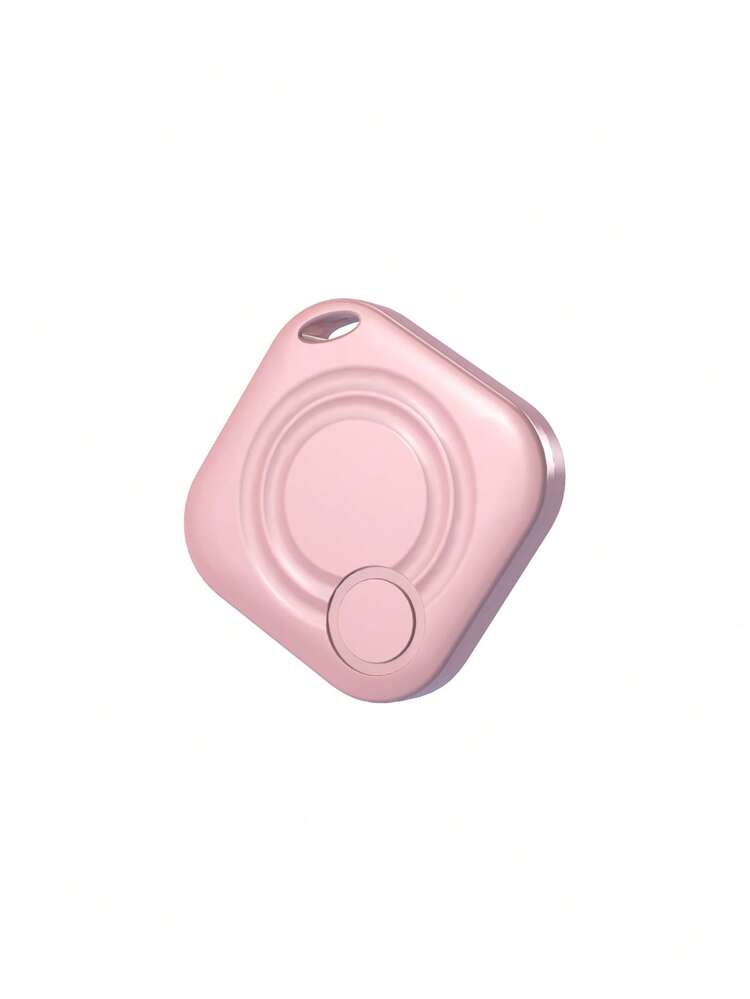 Mini localizador GPS rosa compatible con la aplicación Apple Find My y el dispositivo de seguimiento de buscador compatible con Bluetooth para llaves, billeteras y bolsas del sistema IOS - Rosa - Añade 10