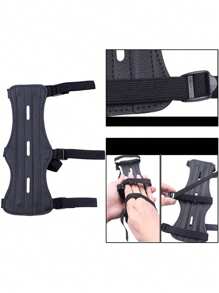 A Pc Adjustable Archery Arm For Shooting Accessories, Providing Protection For The Arm And Fingers While Using A Recurve Bow