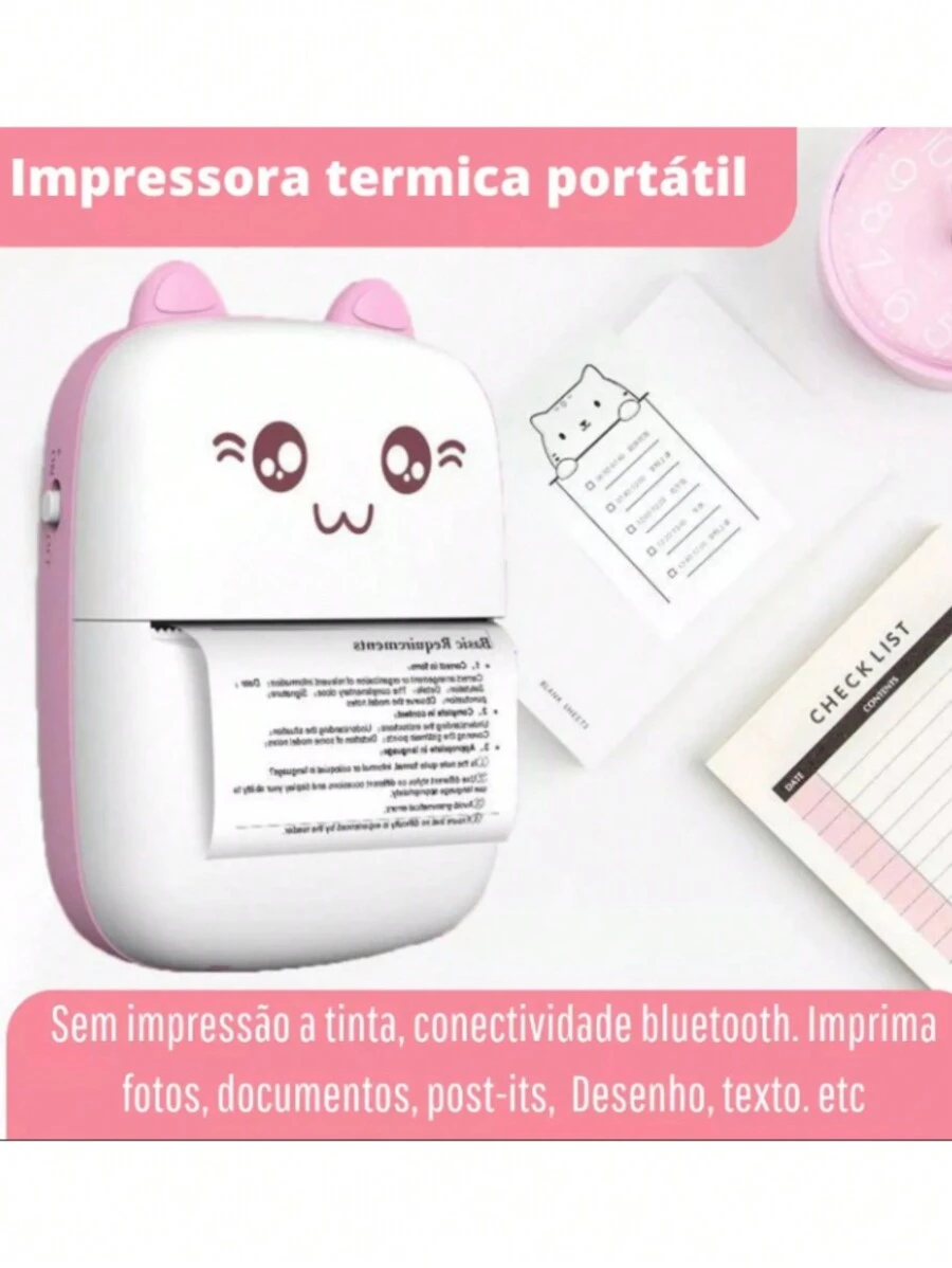 Printer - Roze - Bekijken 1