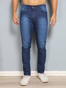 Men Jeans - Rửa tối - Xem 5