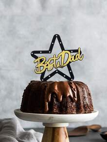 10pcs, Father's Day Cake Toppers, Dad's Birthday/Father's Day Cake Decorations "Best Dad"Super Dad""Cool Dad"And"Love YOU Dad"For Father's Birthday Party - 10pcs Cake Toppers - View 8