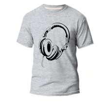 Men T-Shirts - 灰色 - 查看 1