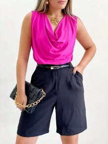 Women Tank Tops & Camis - Rosa Fucsia - Ver 2