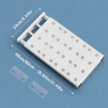 1 pezzo ripartitore di armadietti, ripiano di archiviazione del ripiano dellarmadio con design espandibile a parete regolabile, colore casuale - perfetto per organizzare armadietti e credenze, camera da letto universitaria