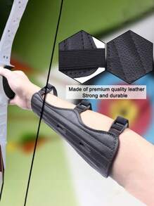 A Pc Adjustable Archery Arm For Shooting Accessories, Providing Protection For The Arm And Fingers While Using A Recurve Bow