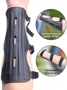 A Pc Adjustable Archery Arm For Shooting Accessories, Providing Protection For The Arm And Fingers While Using A Recurve Bow