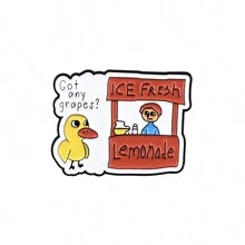 Cute Enamel Pin Lapel Pins Badges On Backpack Women's Brooch Clothes Gift Jewelry Fashion Accessories Dress Accessories Pin For Clothes Bag Charm School Office Accessories Shirts Jacket Christmas Halloween Clothes Pin Funny Teacher Gifts - Yellow - View 9