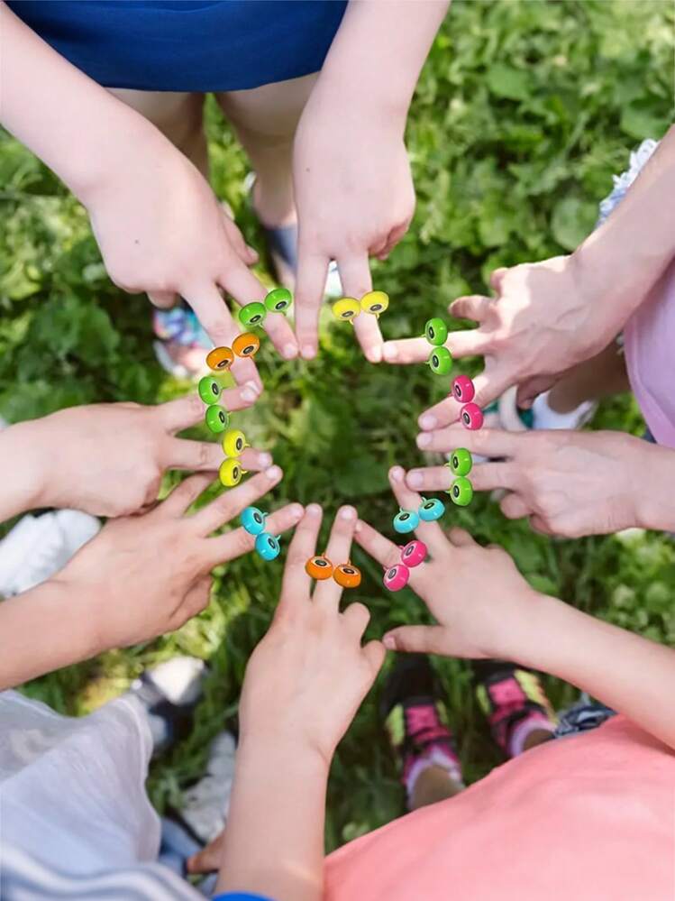 10 piezas/12 piezas/24 piezas/36 piezas Adorables títeres de dedo con ojos - Ojos saltones y móviles para fiestas, diversión creativa en proyectos de manualidades - Ideal para crear ambiente de fiesta con títeres de dedo con ojos móviles, creativos e interactivos para fiestas, decoraciones navideñas, regalos navideños y decoración del hogar - Multicolor - Añade 8