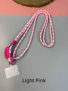 1套創意編織調節多功能手機掛繩帶夾，可斜跨佩戴 - 彩色 - 查看 10