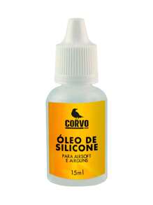 Óleo de Silicone Rossi C11 C12 M9 708s 702s Lubrificante Limpeza Manutenção 15ml Corvo Shop - Transparente - Visão 1