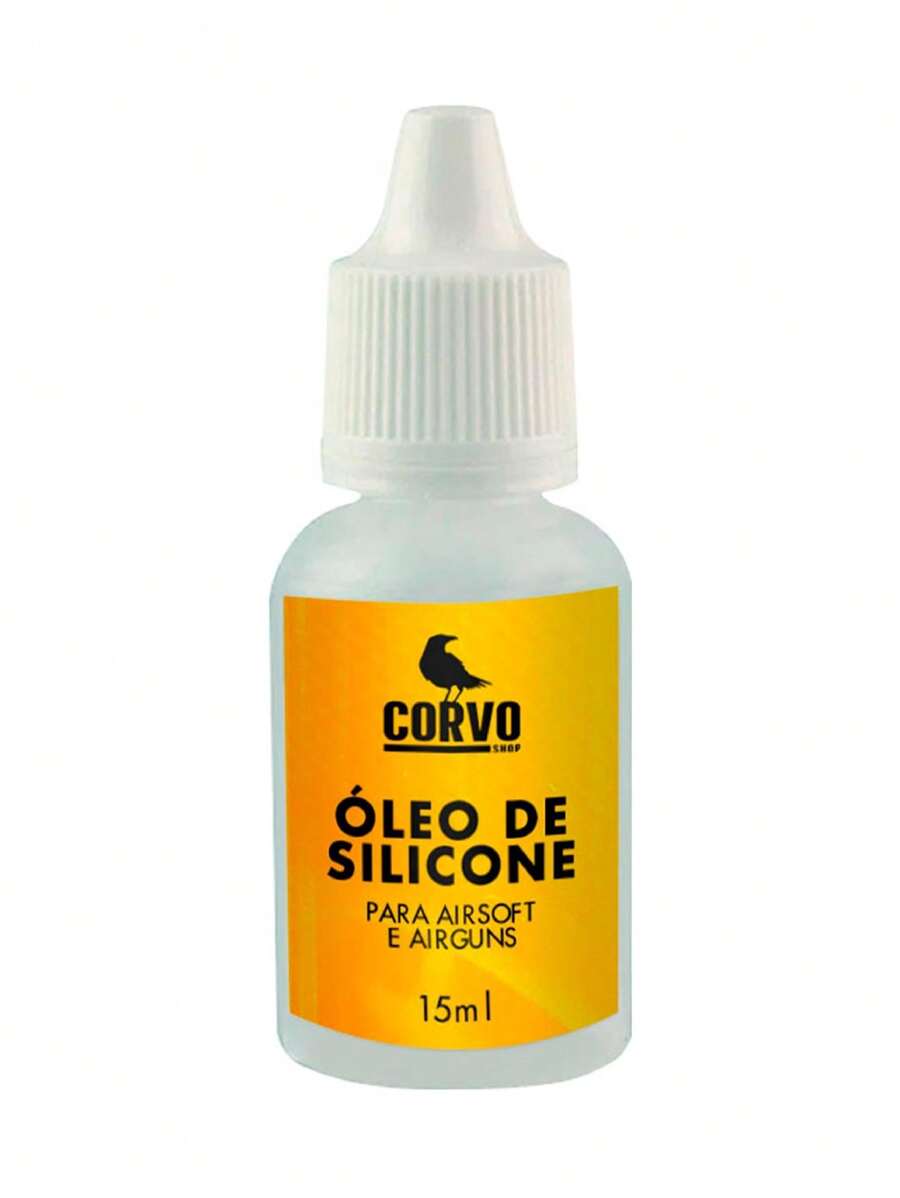 Óleo de Silicone Rossi C11 C12 M9 708s 702s Lubrificante Limpeza Manutenção 15ml Corvo Shop - Transparente - Visão 1