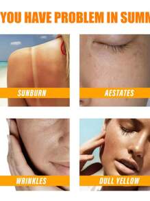 Bloqueador Protector Solar Colágeno Vitamina E SP90 100ml - Beis - Ver 5