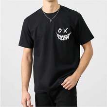 Men T-Shirts - 黑色 - 查看 4