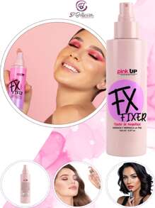 Pink Up Spray Fijador Fx Fixer Hidrata y Refesca la Piel 165ml - Rosa - Ver 1