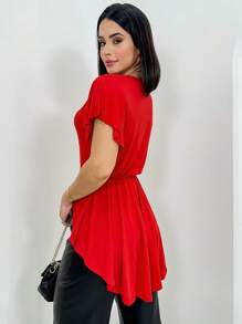 Women T-Shirts - Red - View 3