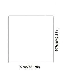 1入組星月圖案嬰兒柔軟斑點毛絨毯，全季節嬰兒床上用品被子，辦公室成人保暖舒適，車上防風披肩 - 藍色 - 查看 2