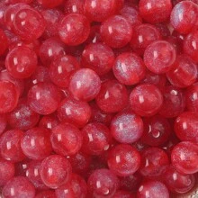 8/10/12mm Starry Mermaid Princess Fine Flash Resin Through-Hole Loose Beads For Jewelry Making DIY Necklace Bracelet Phone Chain Beaded Craft Supplies - Multicolor - View 24