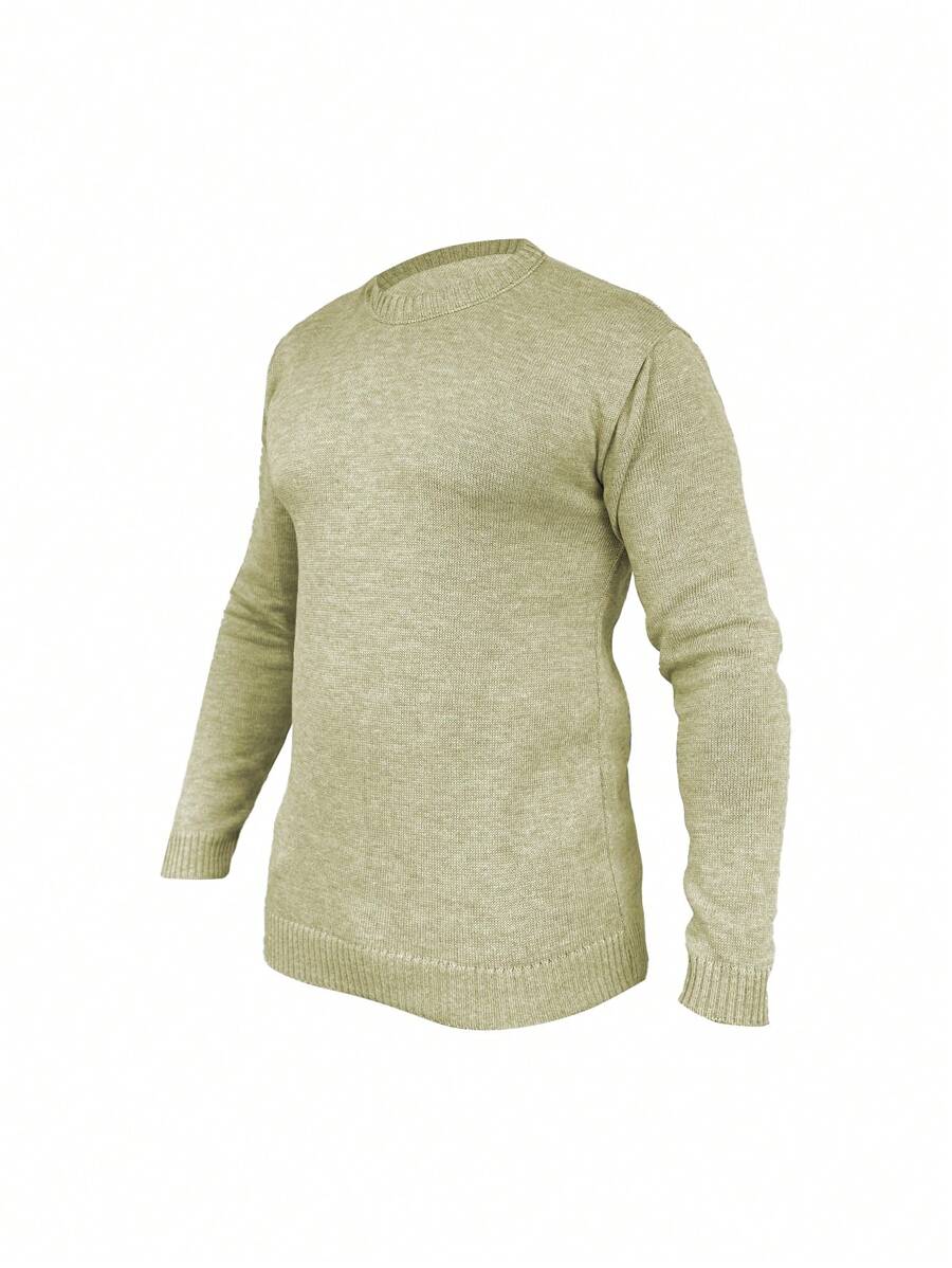 Men Sweaters - Beige - View 1