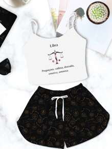 Women White Top & Shorts Pajama Sets - trắng - Xem 1