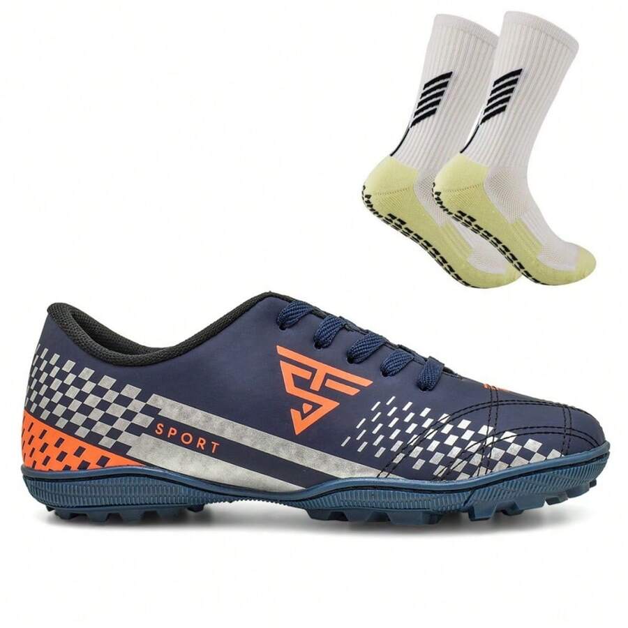 Men Football Shoes - Màu xanh lam - Xem 1