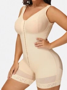 1pc High Compression Shapewear For Women  Fajas Colombianas Tummy Control Bodysuit Full Body Shaper 3 Hooks Waist Trainer Butt Lifter