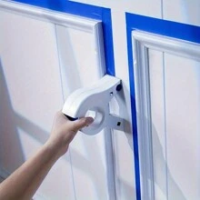 畫家用膠帶涂層機，可用於標準膠帶，膠帶涂布機，適用於牆面油漆包裝和密封工具，可用於家庭或工業用途 - 白色 - 查看 2