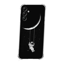 Capa Capinha de Celular Personalizada Tpu Astronauta - AST004A - Visão 2