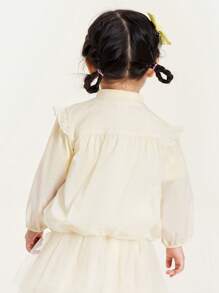 mini bala Summer New Unisex Children's Lightweight Sun Protection Clothes Soft Breathable Sun Protection Coat UPF40+ - White - View 2