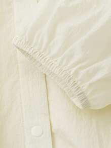 mini bala Summer New Unisex Children's Lightweight Sun Protection Clothes Soft Breathable Sun Protection Coat UPF40+ - White - View 7