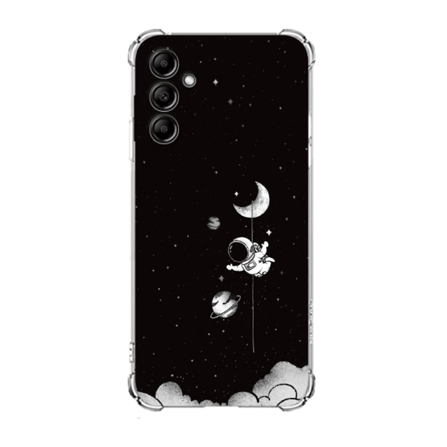 Capa Capinha de Celular Personalizada Tpu Astronauta