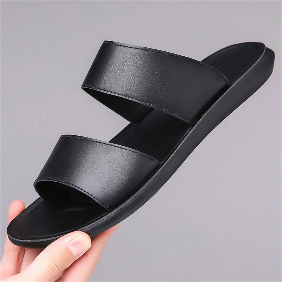 Nuevas zapatillas para hombre para el verano 2024, suaves, no resbaladizas y de moda, versátiles para usar al aire libre en la playa