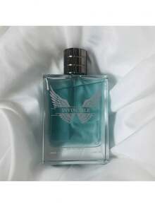 Perfume de Caballero Invincible, Loción de Buena Calidad para Hombre con Aroma Fresco, Perfume que Dura Todo el Día, Loción Perfecta para Uso Diario. - Azul - Ver 4