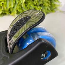 Patinete Infantil Dobravel 3 Rodas Seguro Divertido Com Led - Azul - Visão 3
