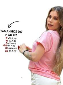 Women T-Shirts - Màu Hồng baby - Xem 3