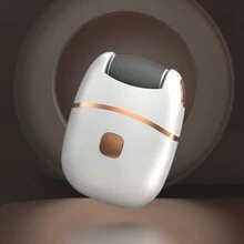 1入組電動足部磨砂器，可充電厚皮革磨砂器，足部磨砂器，附有不同厚度的磨頭 - 白色 - 查看 13