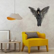 Soul Angel Gothic Style Wall Decoration Ornament, Dark Decor, Home Decor - Black - View 3