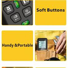 50m/100m/150m/200m Laser Distance Meter Digital Tape Measure, Dual Bubble Level, Backlit, High Precision Handheld Laser Distance Meter With Storage Bag