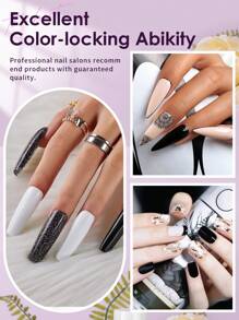 CHOSEOS 6 Colors Acrylic Powder Kit, Create Salon-Quality Nails At Home, Perfect Choice For Beginners And Professionals