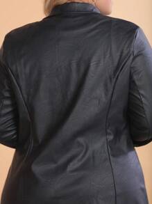 Plus Size Coats - Negro - Ver 10