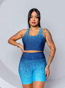 Women Sports Sets - Wander Blue - View 1