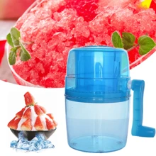Maquina Raspados Nieves Triturador De Hilo Manual Portátil GUANGTIAN CHEN  SHOP - Azul - Ver 1