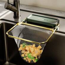 Kitchen Sink Garbage Strainer Basket, Multifunctional Net Strainer For Collecting Leftovers And Preventing Food Residue From Clogging Drain - Multicolor - View 2