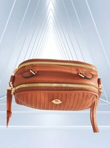 Women Crossbody - Brown - View 3